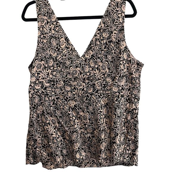 Women's INC International Concepts Floral Silk Top - Picture 7 of 9
